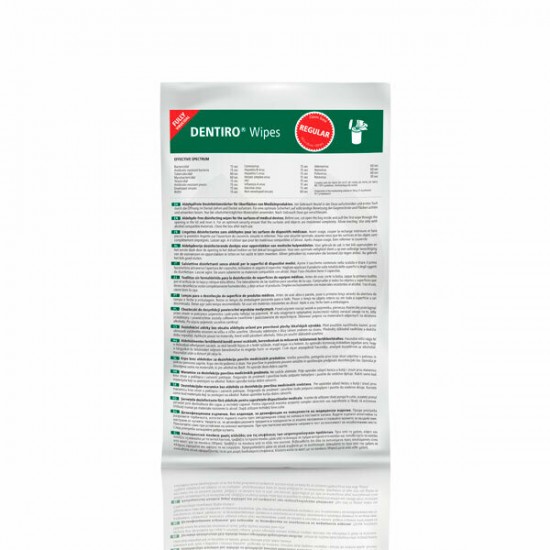 DENTIRO SERVETELE DEZINFECTANTE REFILL 120buc