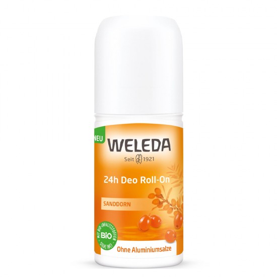 Deodorant roll-on cu catina fara saruri de aluminiu 50ml Weleda Deodorant roll-on cu catina fara saruri de aluminiu 50ml Weleda