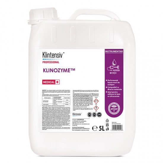 KLINOZYME – Detergent trienzimatic concentrat 5 litri KLINOZYME – Detergent trienzimatic concentrat 5 litri