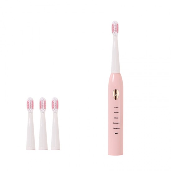 Periuta de dinti Smart UltraSonica, 5 programe, 32.000 rotatii, smart timming, culoare roz Periuta de dinti Smart UltraSonica, 5 programe, 32.000 rotatii, smart timming, culoare roz