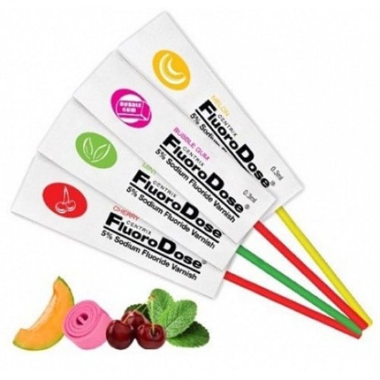 Set 10unidoze Fluoro Dose Caramel Centrix 