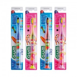 Sunstar GUM Monster Light-Up, Periuta de dinti, moale 903, 1 bucata Sunstar GUM Monster Light-Up, Periuta de dinti, moale 903, 1 bucata